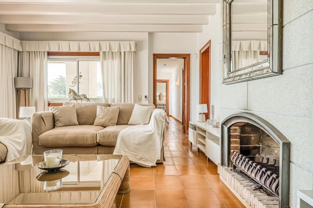 La Calma Espectacular Villa Con Jardin Y Piscina En Menorca S'Algar Dış mekan fotoğraf