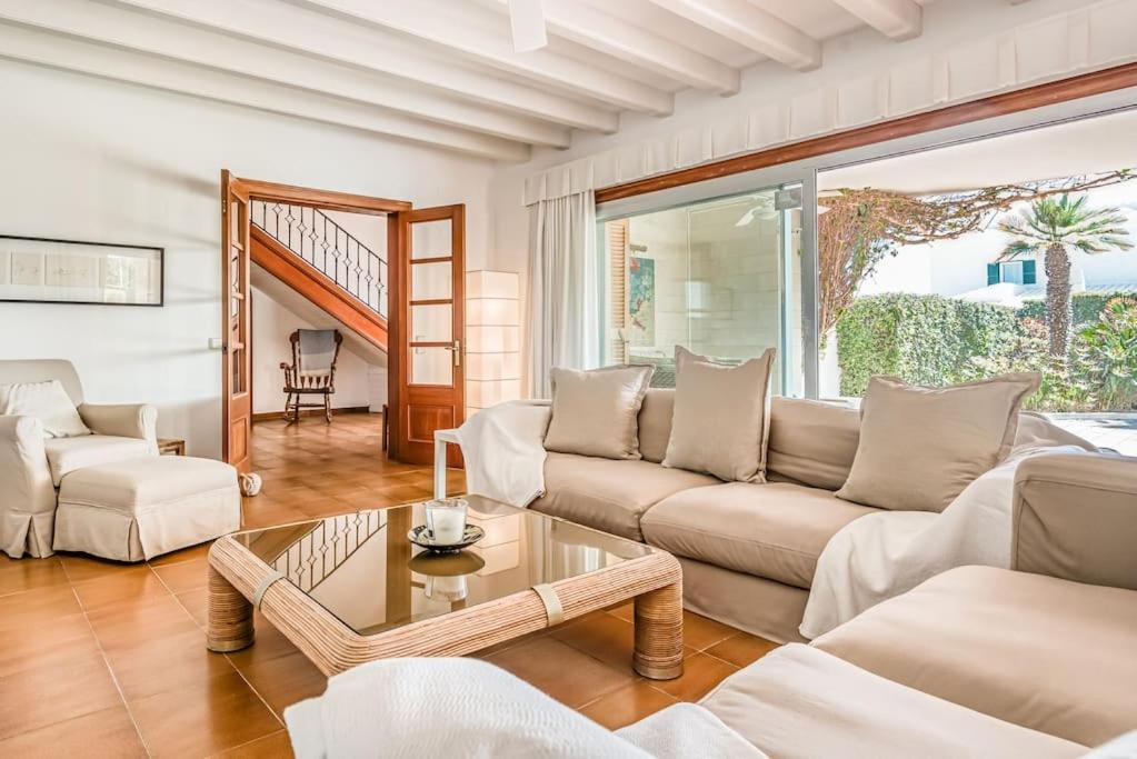 La Calma Espectacular Villa Con Jardin Y Piscina En Menorca S'Algar Dış mekan fotoğraf