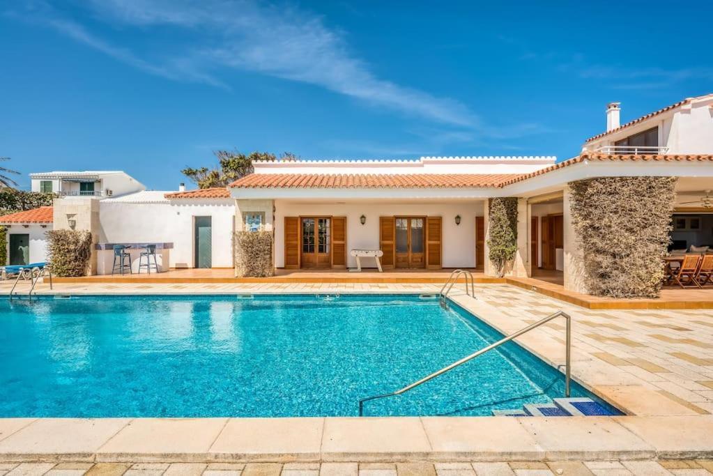 La Calma Espectacular Villa Con Jardin Y Piscina En Menorca S'Algar Dış mekan fotoğraf