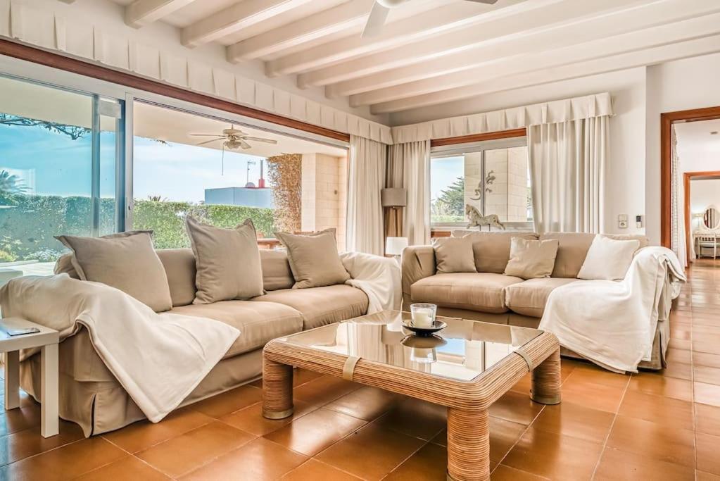 La Calma Espectacular Villa Con Jardin Y Piscina En Menorca S'Algar Dış mekan fotoğraf