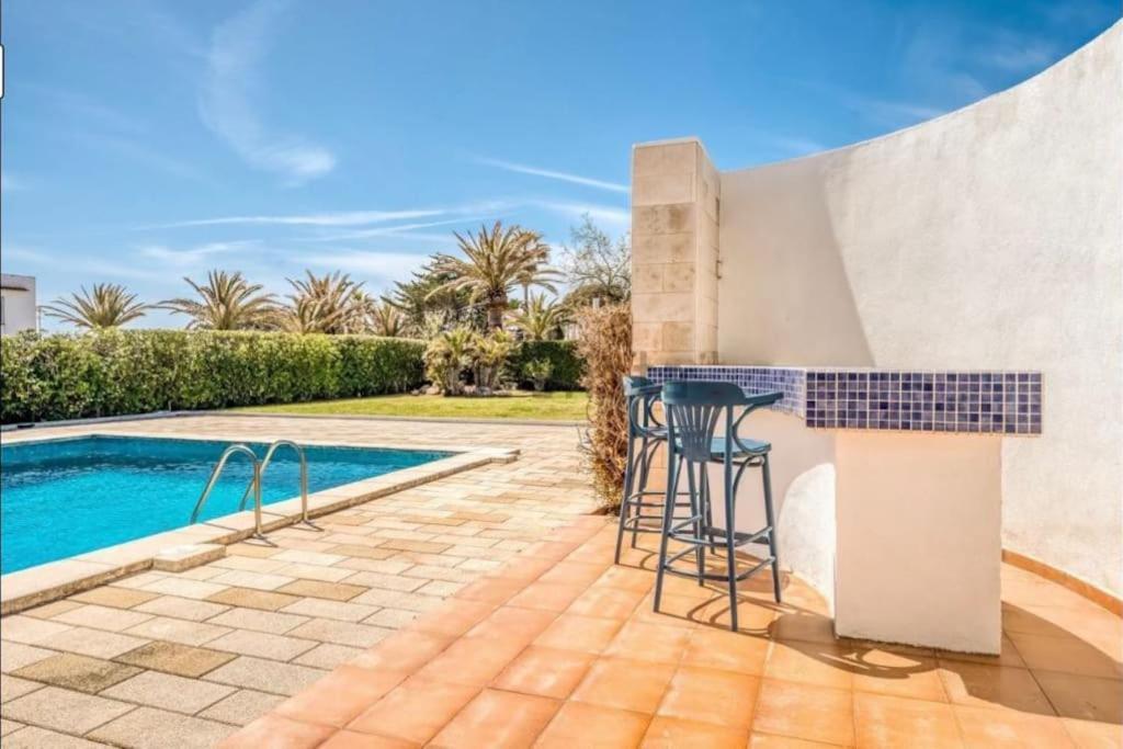 La Calma Espectacular Villa Con Jardin Y Piscina En Menorca S'Algar Dış mekan fotoğraf