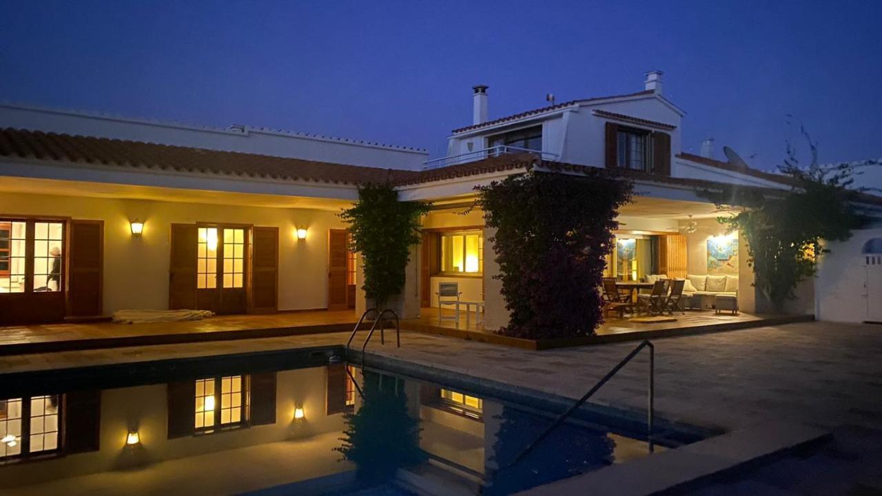 La Calma Espectacular Villa Con Jardin Y Piscina En Menorca S'Algar Dış mekan fotoğraf